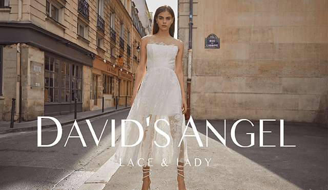 擁有「全球蕾絲王」母集團當強⼒的後盾 ，David’s Angel 打造⽇常就能擁有的貴族蕾絲美 。