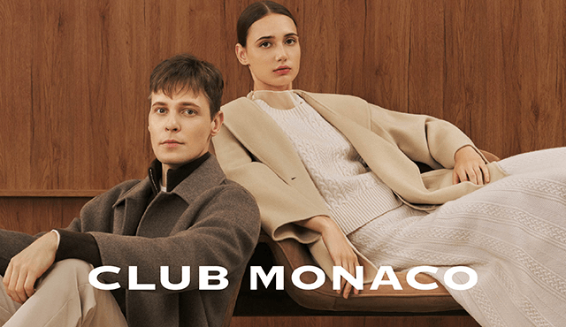 Club Monaco 全新秋冬系列 限定週年慶活動